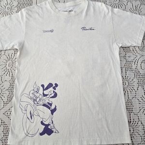 Primitive Dragon Ball Z White And Purple Tee Size M
